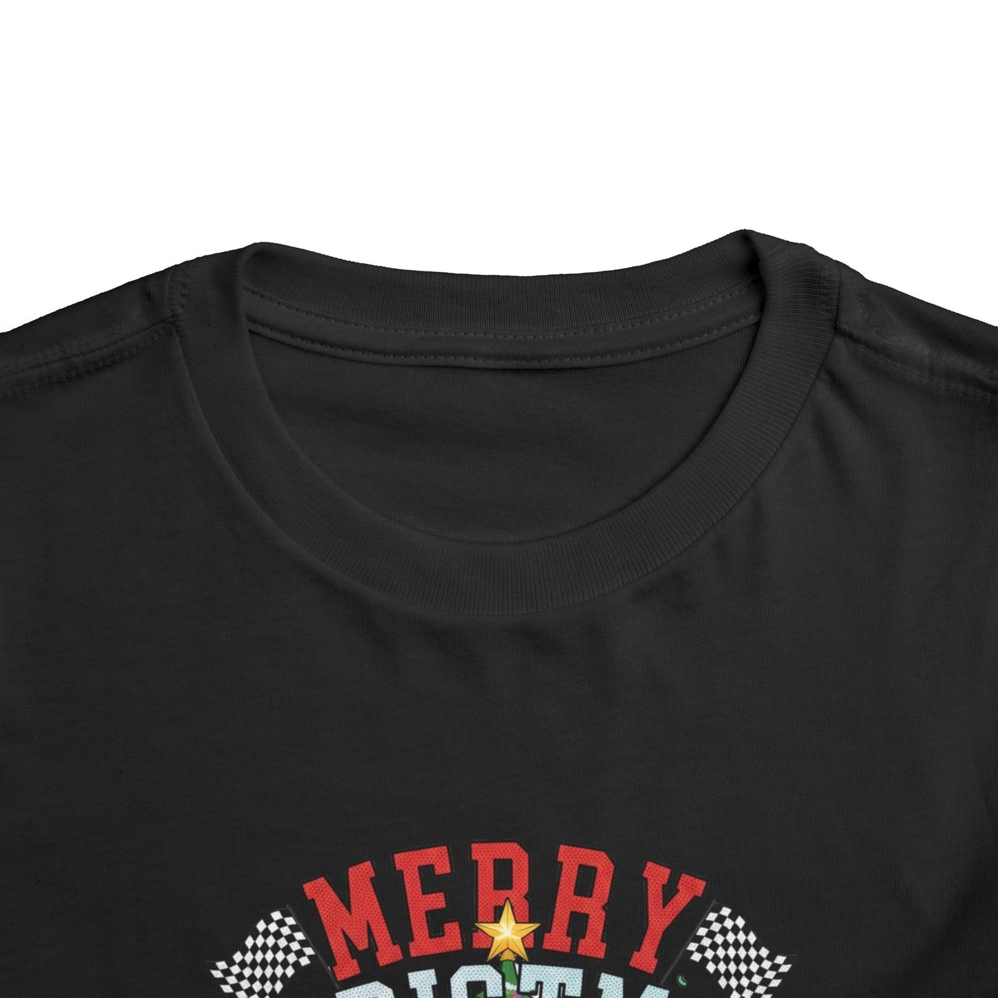 Festive Monster Truck Toddler Tee - Cute Christmas Shirt for Kids, Holiday Gift, Christmas Party, Toddler Apparel, Fun Winter Outfit