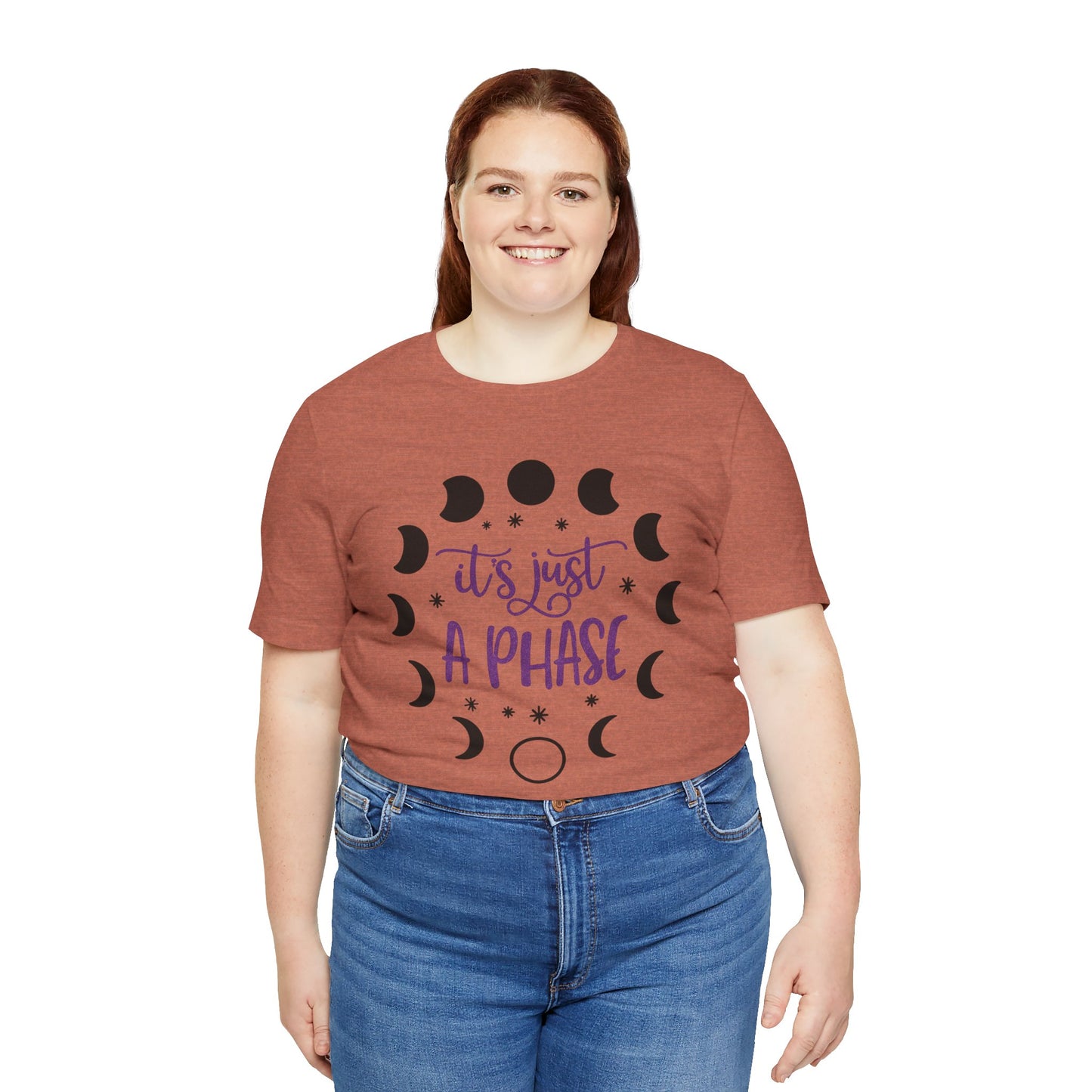 Its Just A Phase Shirt | Moon Phases T-Shirt | Unisex Astronomy Gift Witch Spiritual