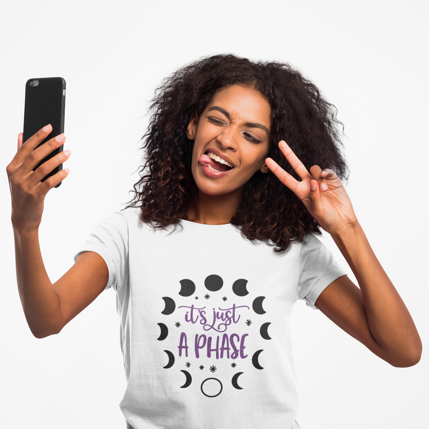 Its Just A Phase Shirt | Moon Phases T-Shirt | Unisex Astronomy Gift Witch Spiritual