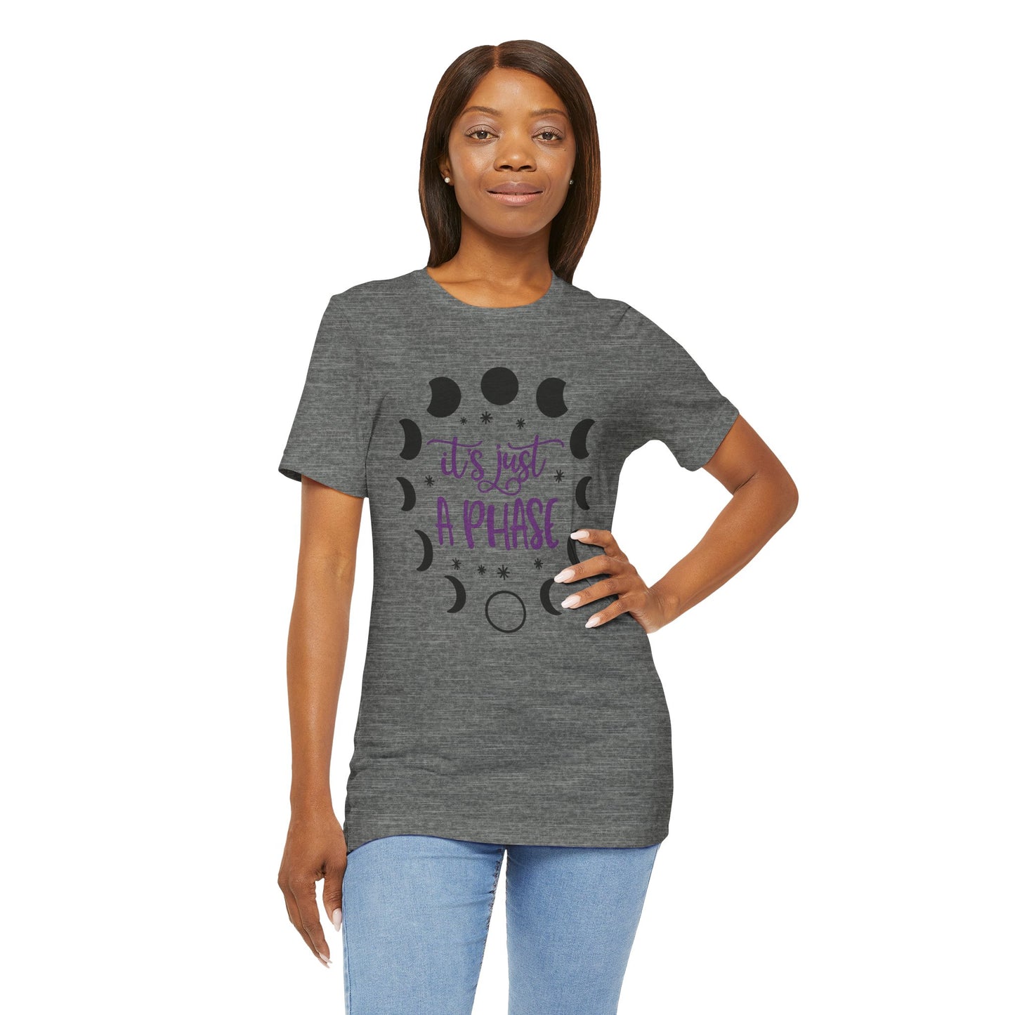 Its Just A Phase Shirt | Moon Phases T-Shirt | Unisex Astronomy Gift Witch Spiritual