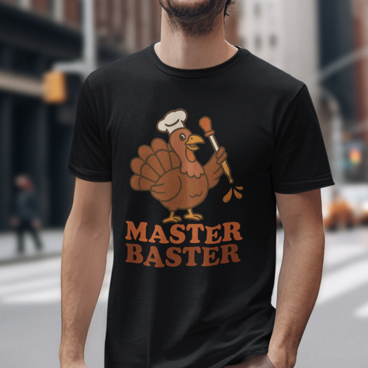 Master Baster Shirt | Funny Thanksgiving Turkey Tee | Unisex Cooking Gift