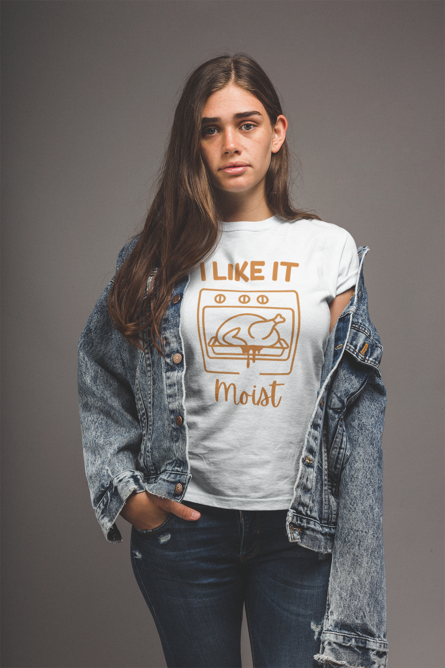 I Like It Moist Thanksgiving Shirt | Funny Turkey Tee | Unisex Holiday Gift Unhinged